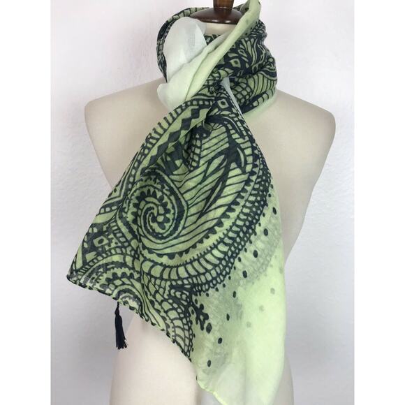 Lane Bryant Ombre Print Rectangular Scarf - Picture 4 of 9